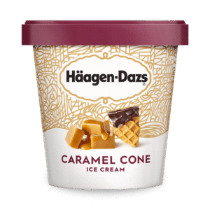 Haagen-Dazs Caramel Cone Ice Cream